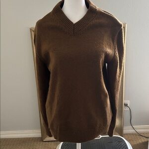 Zara Brown Turtleneck Sweater